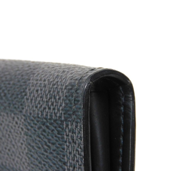 Louis Vuitton Key Case Car Case Coin Black Leather - Picture 16 of 16